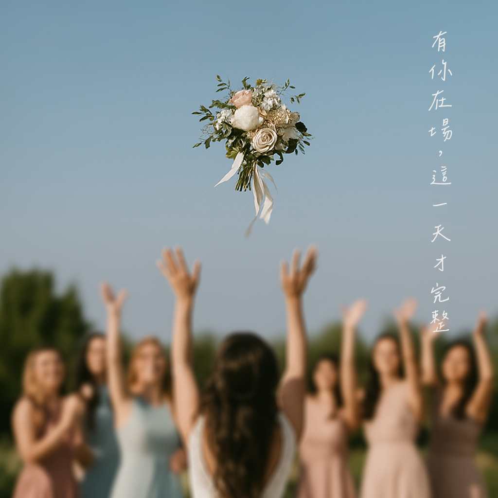 【新婚｜謝謝你在場】一份來自新娘的謝意與祝福