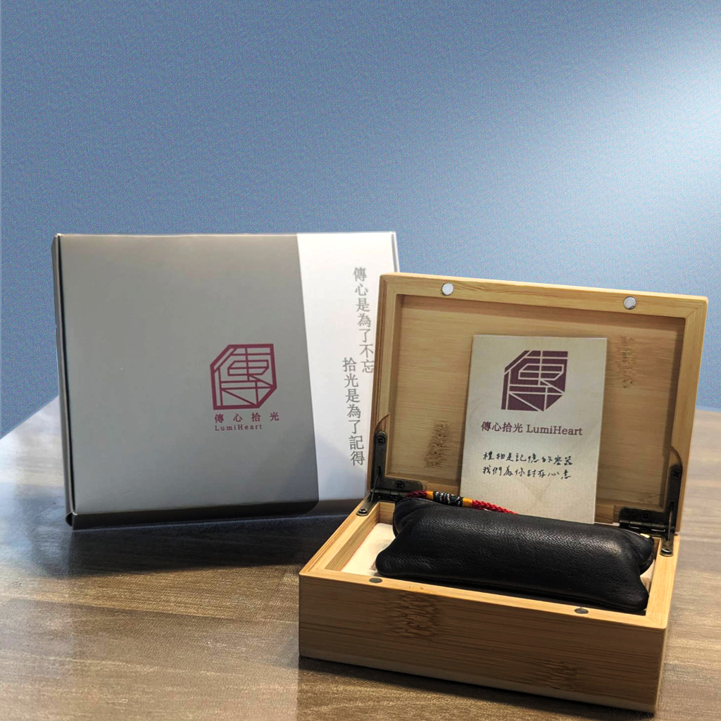 客製印章禮盒組｜竹盒包裝搭配手工印章與祝福小卡